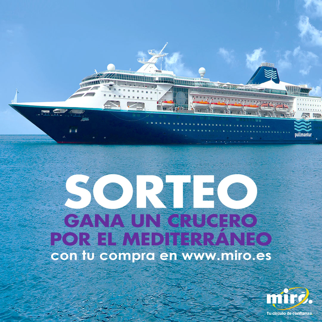 Lee más sobre el artículo Este verano GANA UN CRUCERO CON MIRÓ